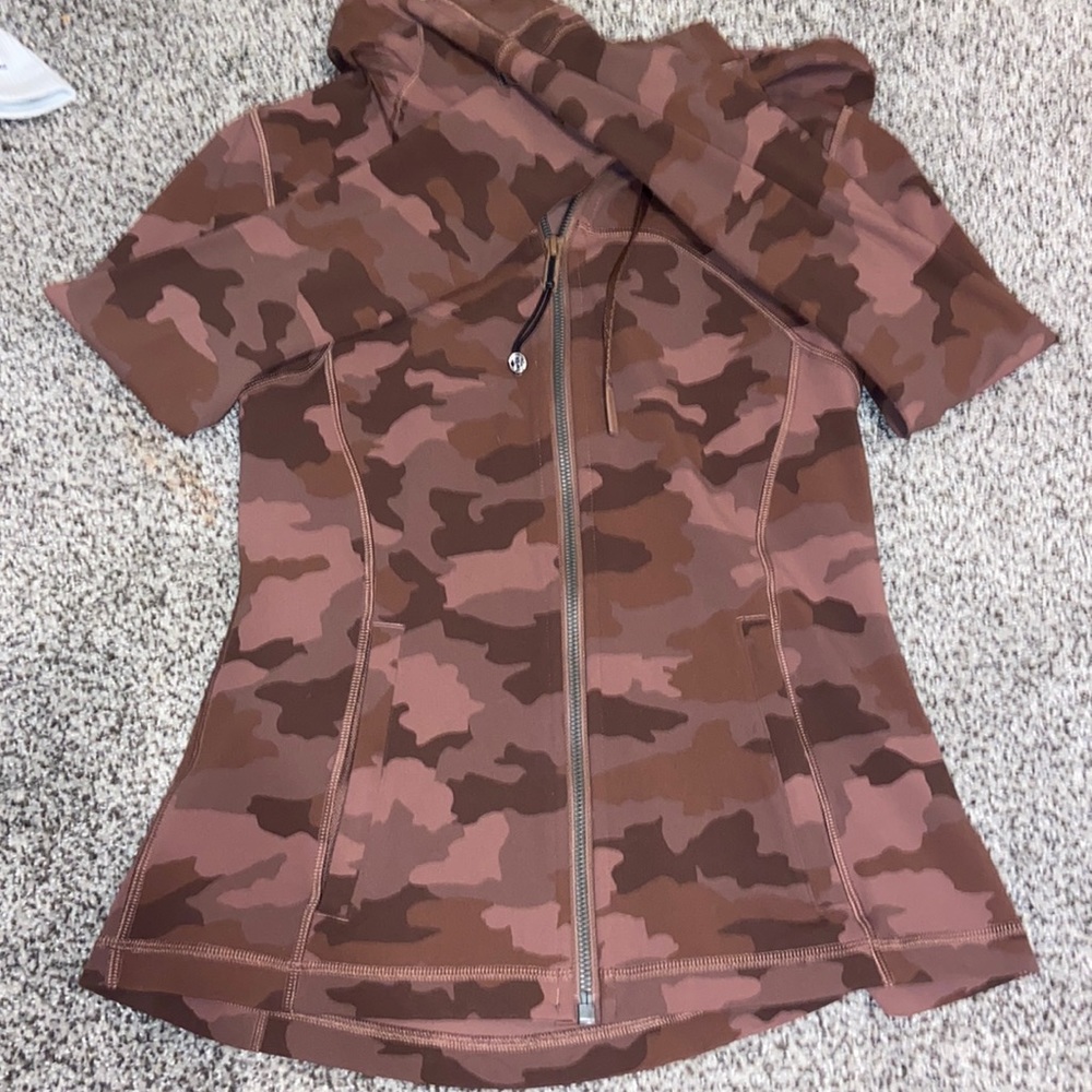 Pink Camo Lululemon Hooded Define Jacket